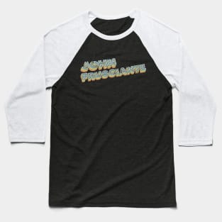 John Frusciante Retro Typography Faded Style Baseball T-Shirt